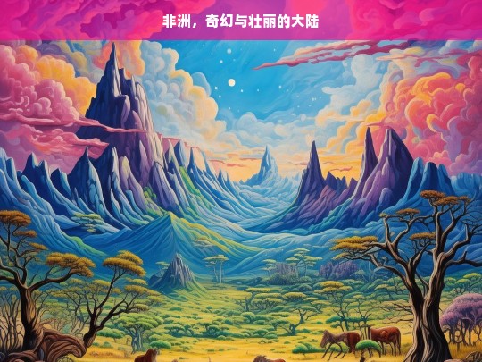 非洲，奇幻与壮丽的大陆，奇幻壮丽的非洲大陆