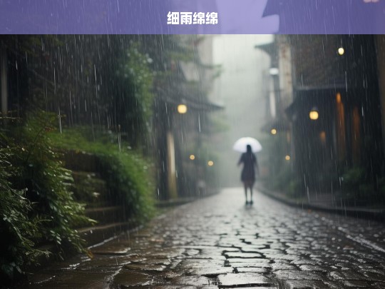 细雨绵绵的温柔时光