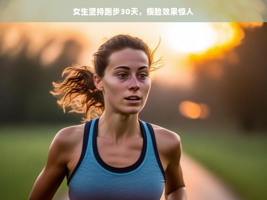 女生坚持跑步30天惊艳瘦脸，效果超乎想象！