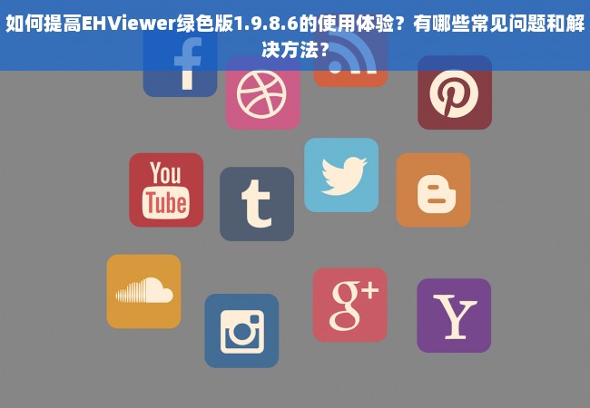 如何提高EHViewer绿色版1.9.8.6的使用体验？有哪些常见问题和解决方法？