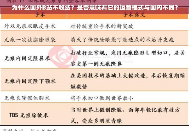 为什么国外B站不收费？是否意味着它的运营模式与国内不同？