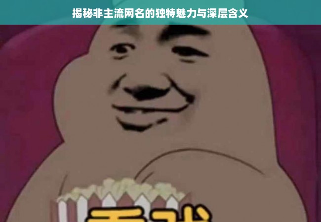 揭秘非主流网名的独特魅力与深层含义