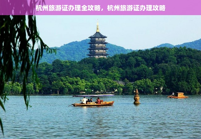 杭州旅游证办理全攻略，杭州旅游证办理攻略