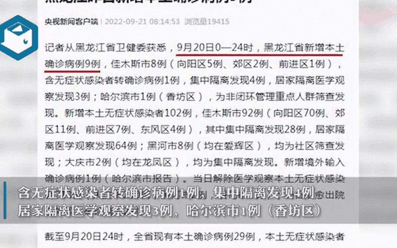 9月27日黑龙江省新增新冠肺炎本土确诊病例11例_2，31省份新增确诊22例,本土4例在辽宁,零号传染源在哪-_3 (4)