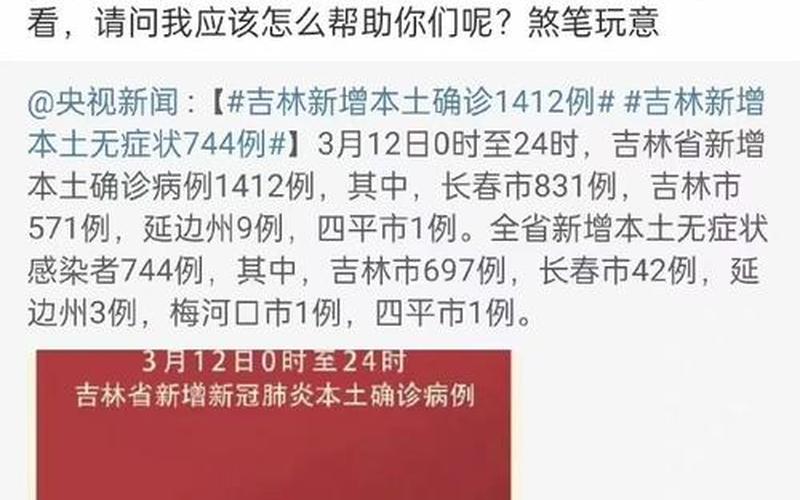 今天新增本土确诊病例多少例_23，吉林新增本土确诊1071例—吉林新增30例本土确诊