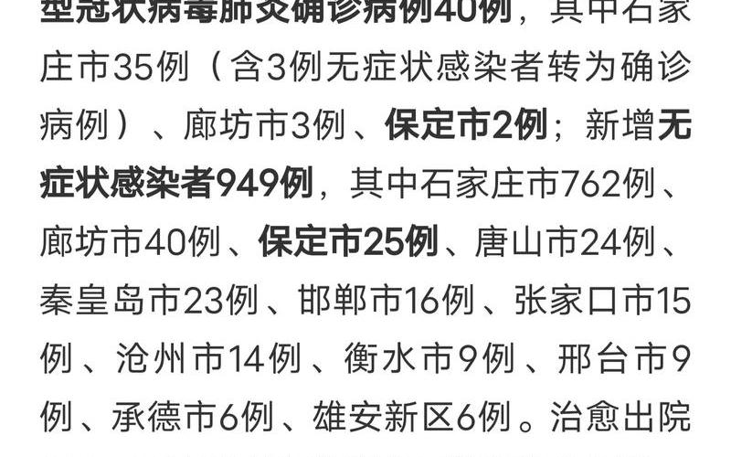 31省区市新增确诊43例_11，河北新增本土确诊病例12例 河北新增本土病例3例