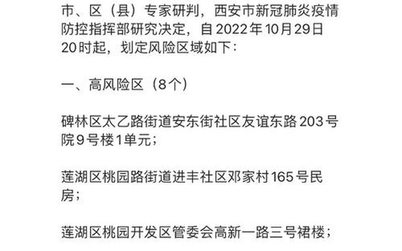 西安疫情最新消息-现在是什么风险地区_29，2022年西安疫情措施